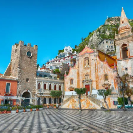 Sicilian Charm Close To Taormina - Happy Διαμέρισμα *